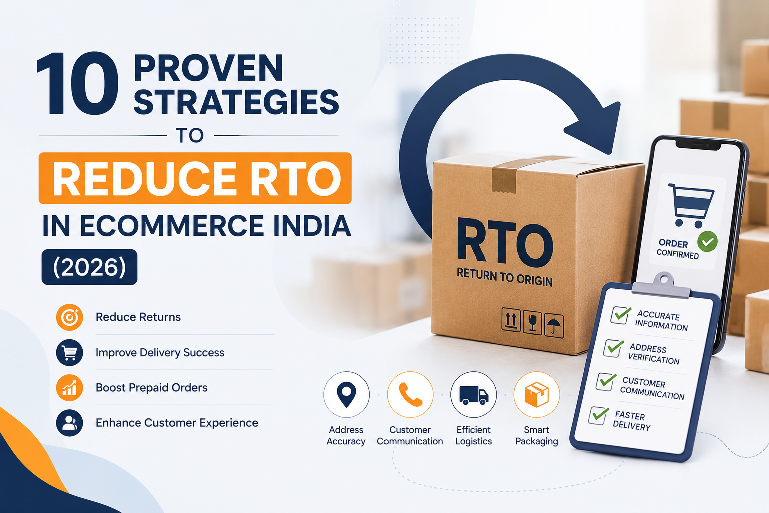 10 Proven Strategies to Reduce RTO in eCommerce India (2026)